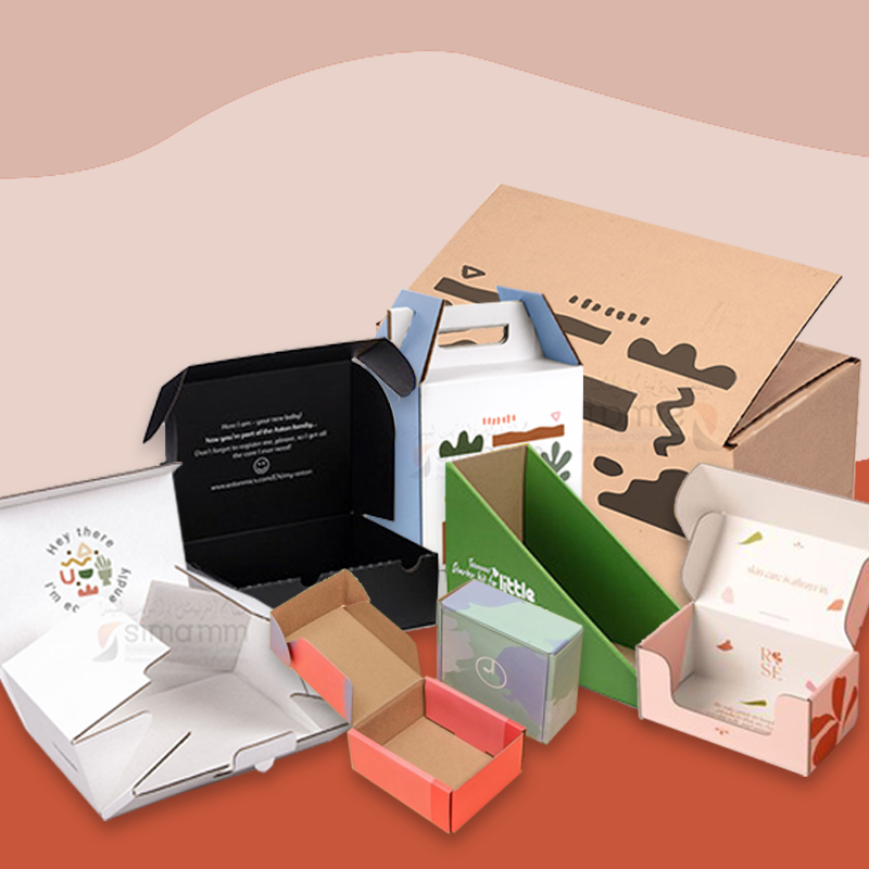 Corrugated packaging — example from SIMAMM’s catalogue